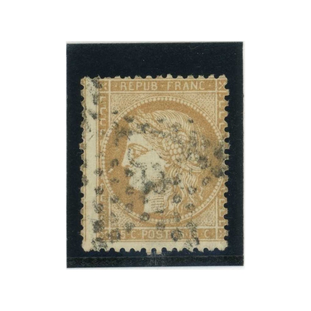 YT 59 - Oblitéré - Variété : A cheval - Cote 45 Euros