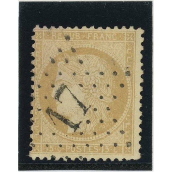 YT 59 - Etoile 17 - Cote 9 Euros