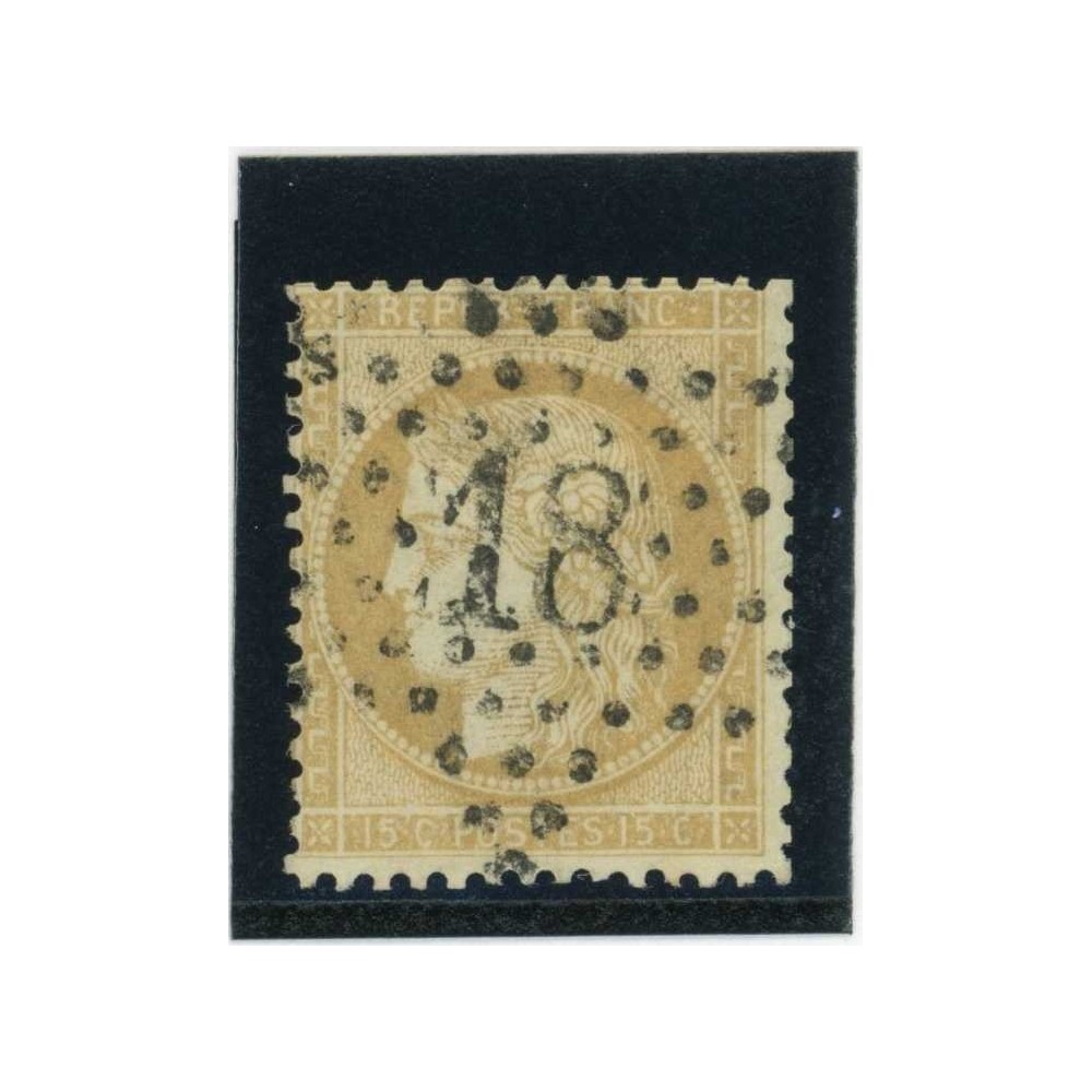 YT 59 - Etoile 18 - Cote 16 Euros