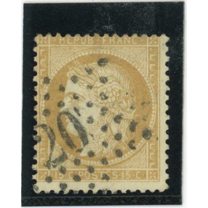 YT 59 - Etoile 20 - Cote 11 Euros