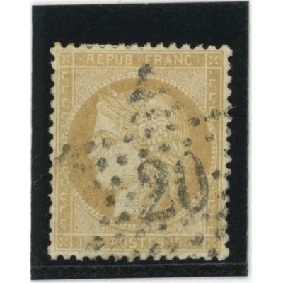 YT 59 - Etoile 20 - Cote 11 Euros