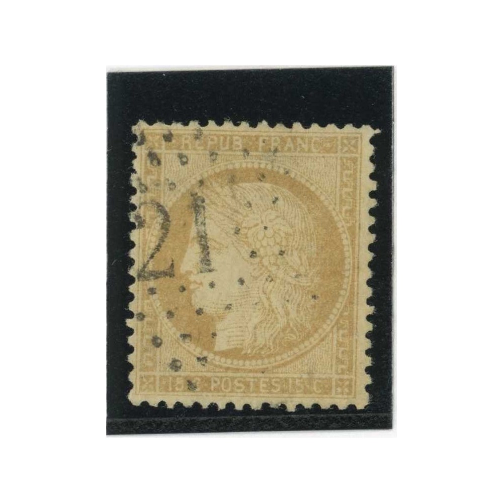YT 59 - Etoile 21 - Cote 12 Euros