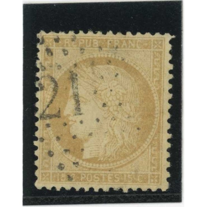 YT 59 - Etoile 21 - Cote 12 Euros