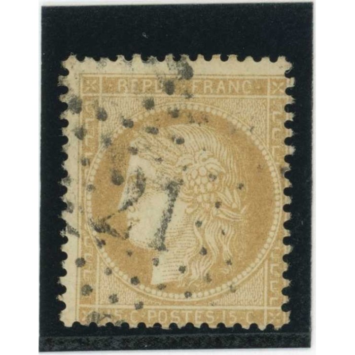YT 59 - Etoile 21 - Cote 12 Euros