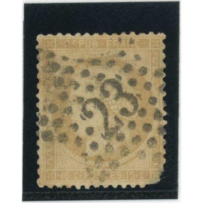YT 59 - Etoile 23 - Cote 35 Euros