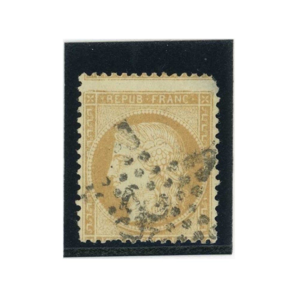 YT 59 - Oblitéré - Variété : A cheval - Cote 45 Euros