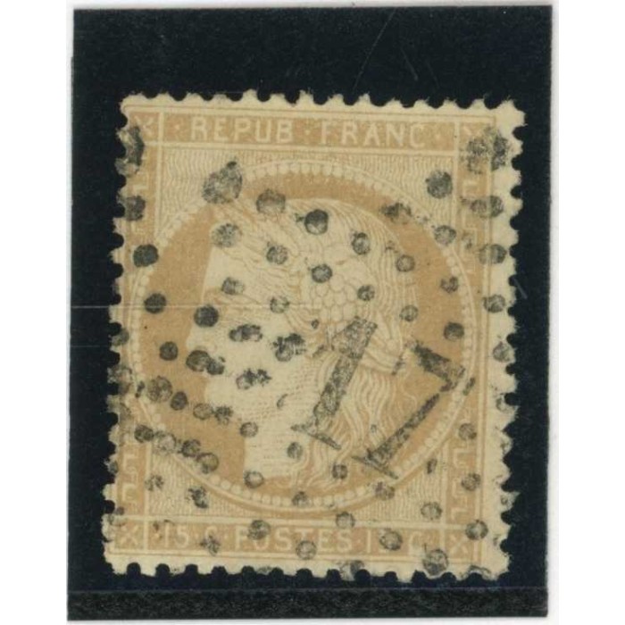 YT 59 - Etoile 17 - Cote 9 Euros