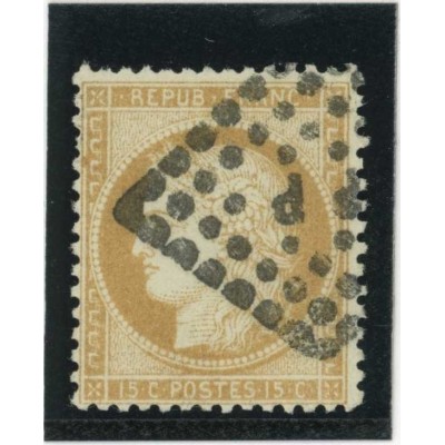 YT 59 - Lettre PP dans un losange - Cote 15 Euros