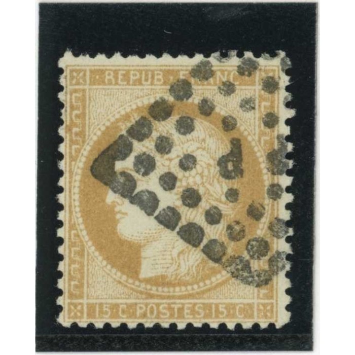 YT 59 - Lettre PP dans un losange - Cote 15 Euros