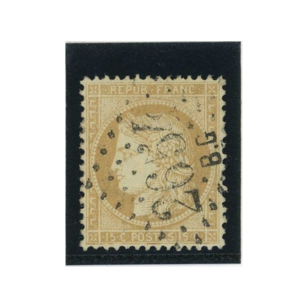 YT 59 - GC 2654BG - Nevers   bureau Gare - Nièvre (56) - Cote 25 Euros
