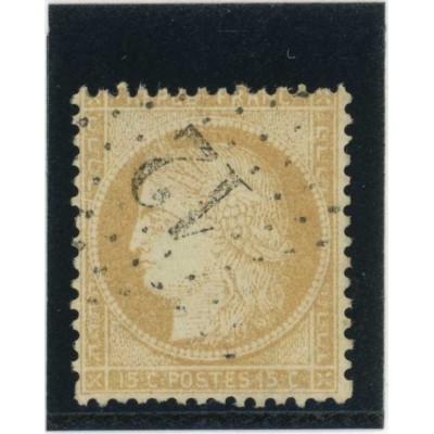 YT 59 - Etoile 12 - Cote 9 Euros