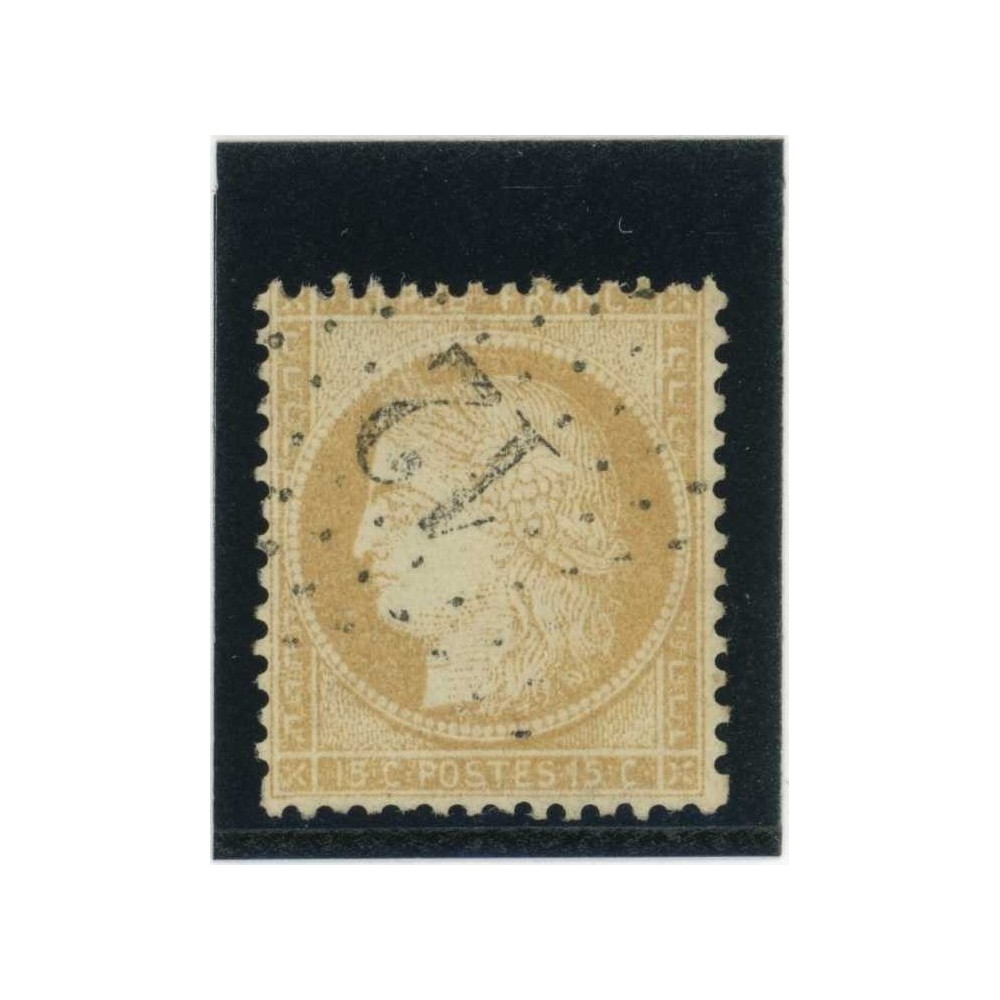 YT 59 - Etoile 12 - Cote 9 Euros