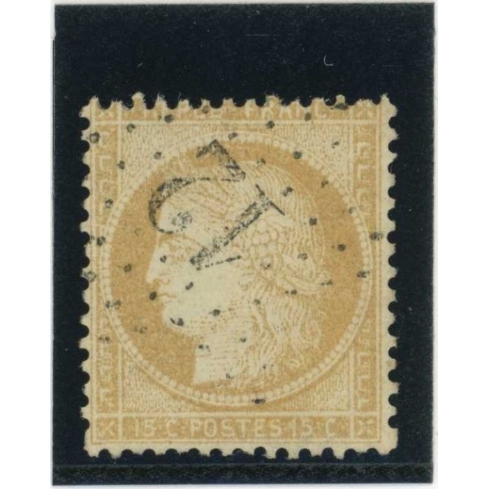 YT 59 - Etoile 12 - Cote 9 Euros