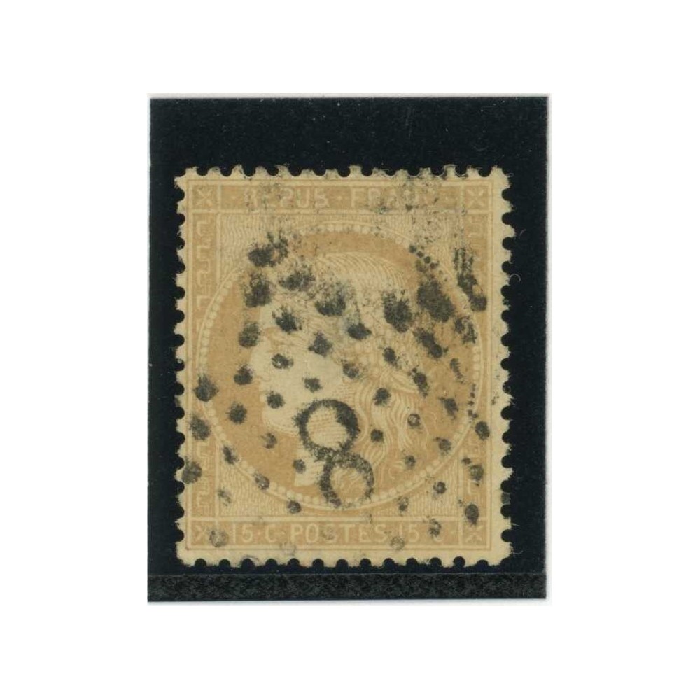 YT 59 - Etoile 8 - Cote 16 Euros