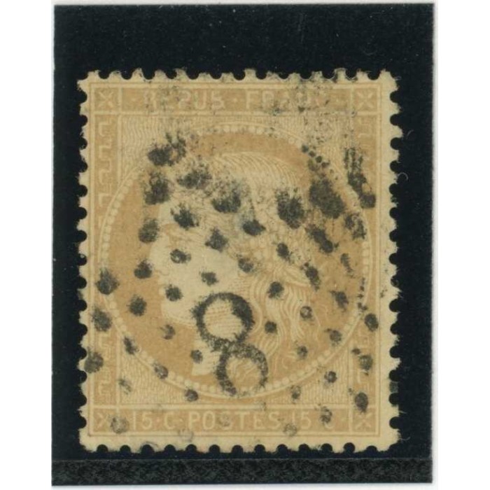 YT 59 - Etoile 8 - Cote 16 Euros
