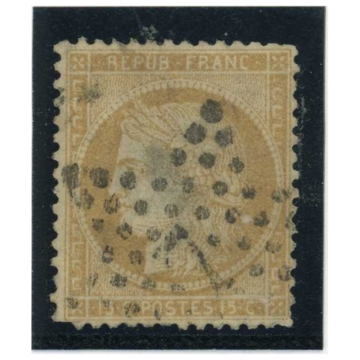 YT 59 - Etoile 7 - Cote 9 Euros