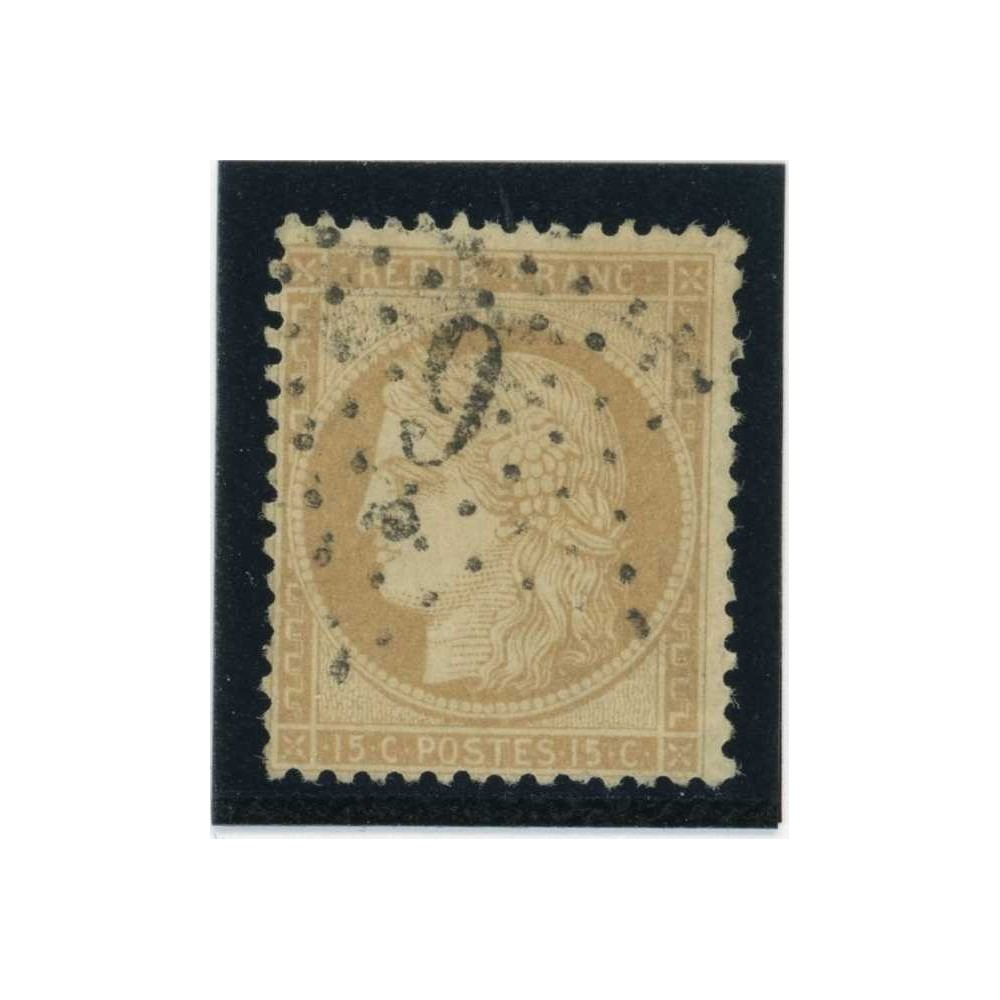 YT 59 - Etoile 9 - Cote 20 Euros