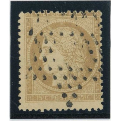YT 59 - Etoile Evidée - Cote 35 Euros