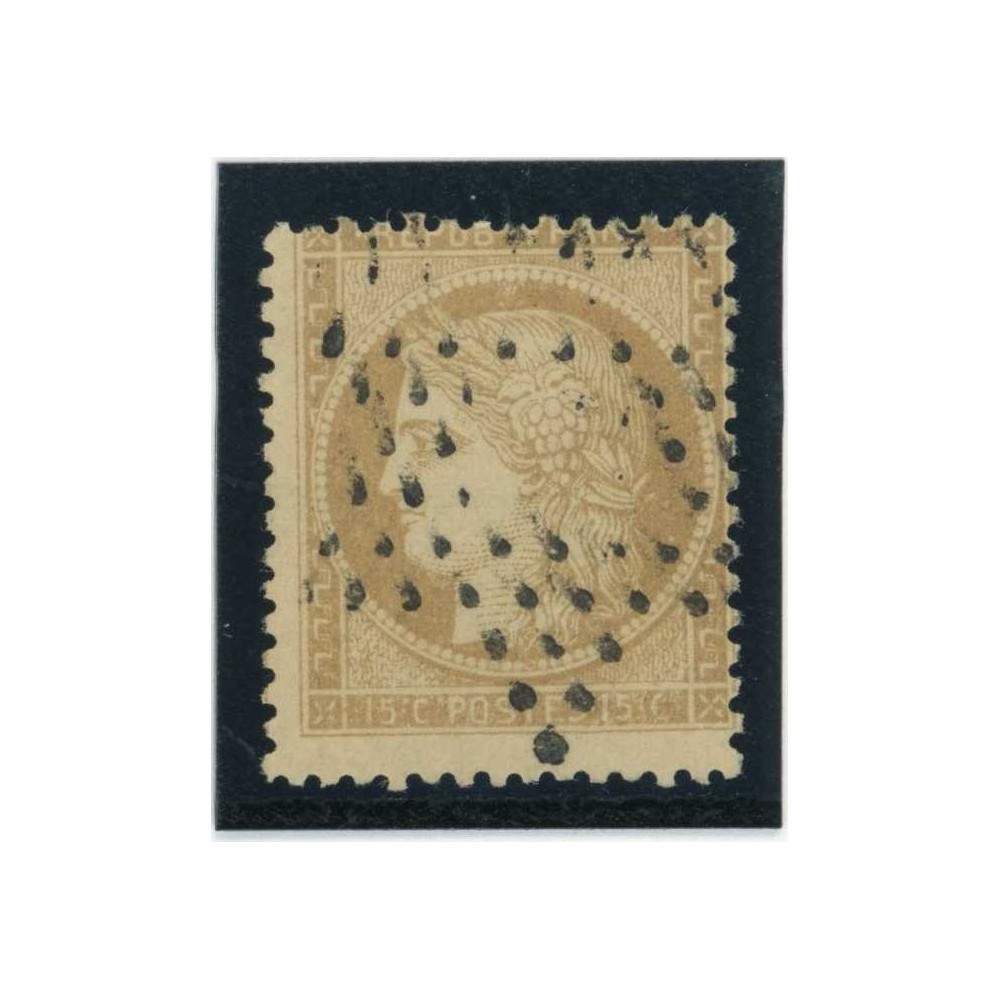 YT 59 - Etoile Evidée - Cote 35 Euros