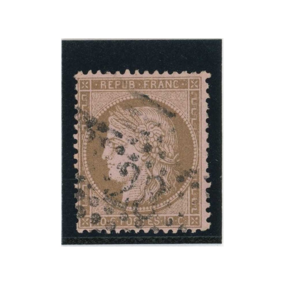 YT 58 - Oblitéré - Cote 18 Euros