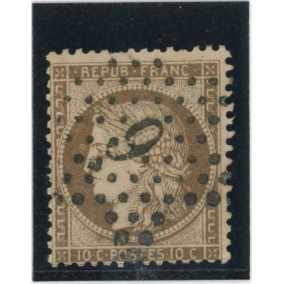 YT 58 - Etoile 9. - Cote 25 Euros