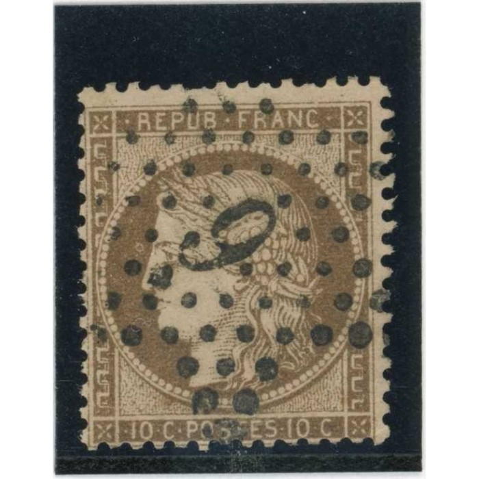 YT 58 - Etoile 9. - Cote 25 Euros