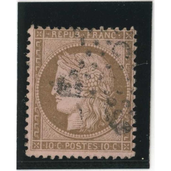 YT 58 - Oblitéré - Cote 18 Euros