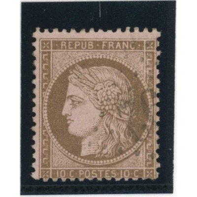YT 58 - Fond ligné - Cote 20 Euros