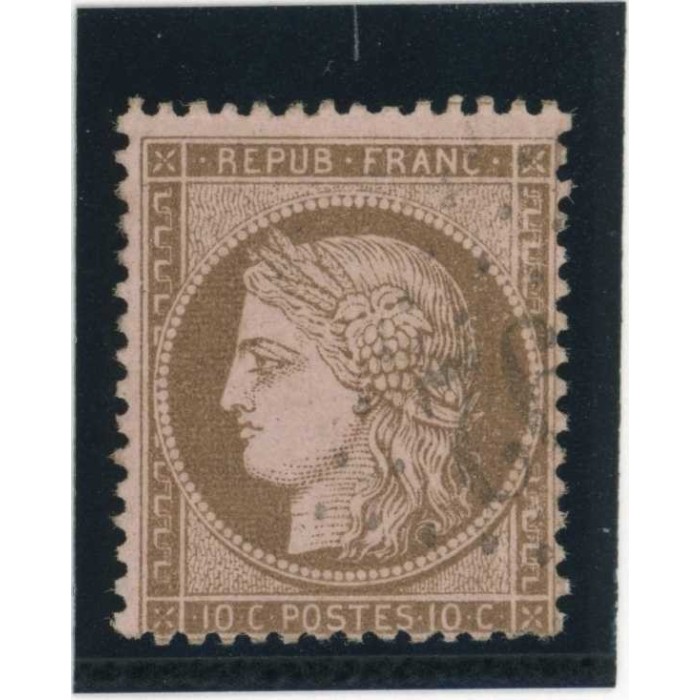 YT 58 - Fond ligné - Cote 20 Euros