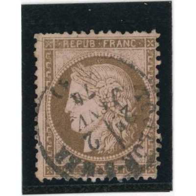 YT 58 - Oblitéré - Cote 18 Euros