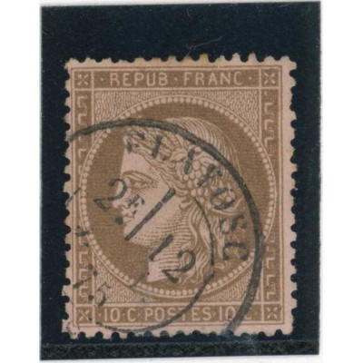YT 58 - Oblitéré - Cote 18 Euros