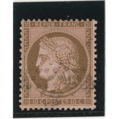 YT 58 - Oblitéré - Cote 18 Euros