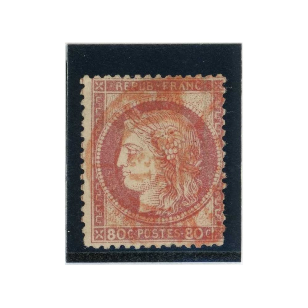 YT 57 - Cachet a date rouge des imprimés - Cote 60 Euros