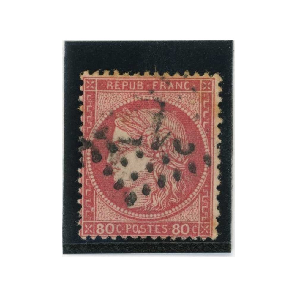 YT 57 d - Fond Ligné - Oblitéré - Cote 40 Euros