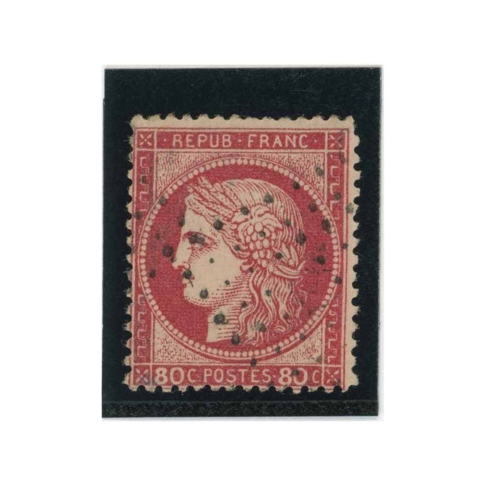 YT 57 d - Fond Ligné - Oblitéré - Cote 40 Euros