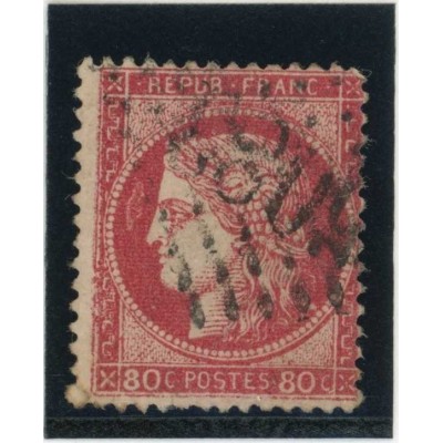 YT 57 d - Fond Ligné - Variété : Anneau lune - Cote 75 Euros