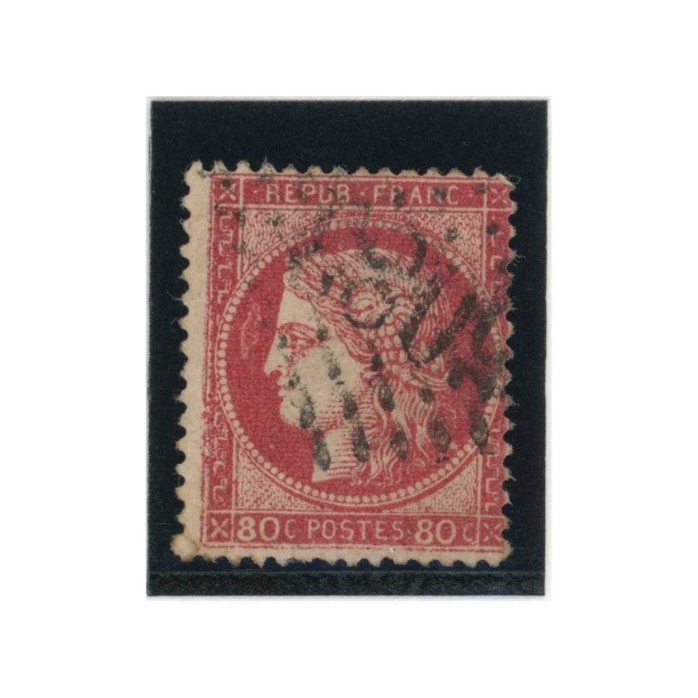 YT 57 d - Fond Ligné - Variété : Anneau lune - Cote 75 Euros