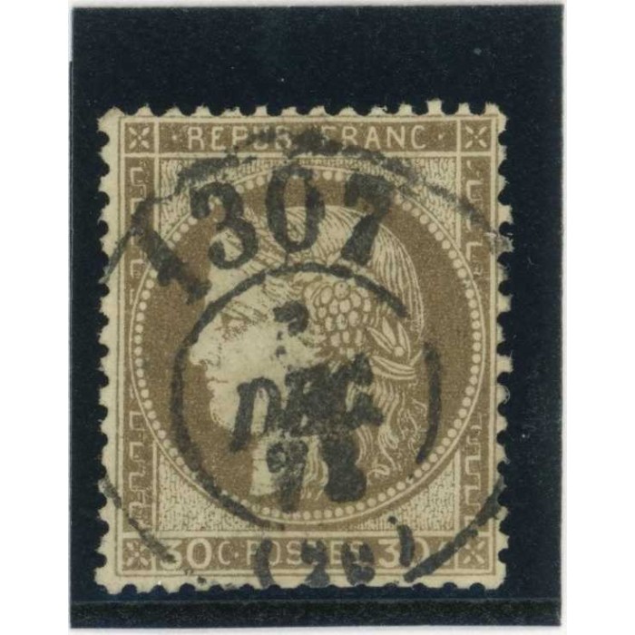 YT 56 - Bureau de passe 1307 - Cote 100 Euros