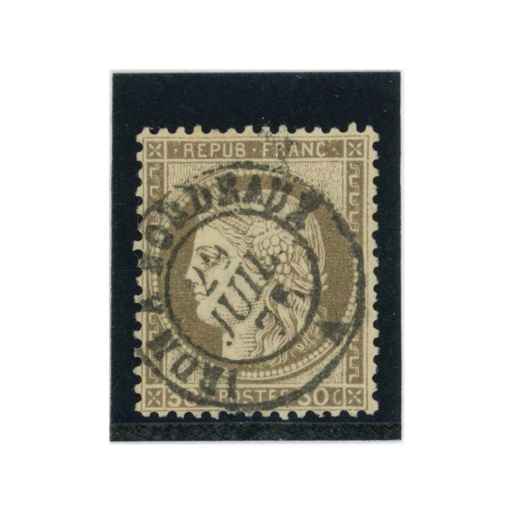 YT 56 c - Fond ligné - CaD du. 29 Juillet 76 - Cote 8 Euros