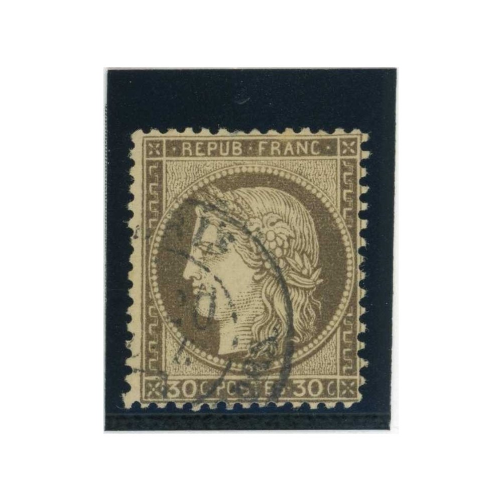 YT 56 c - Fond ligné - Oblitéré - Cote 20 Euros