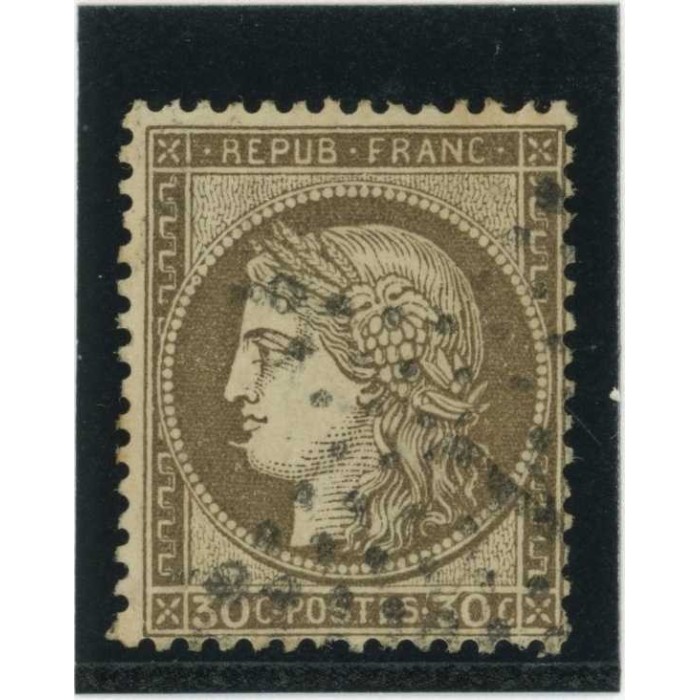 YT 56 - Variété : Au menton - Cote 60 Euros