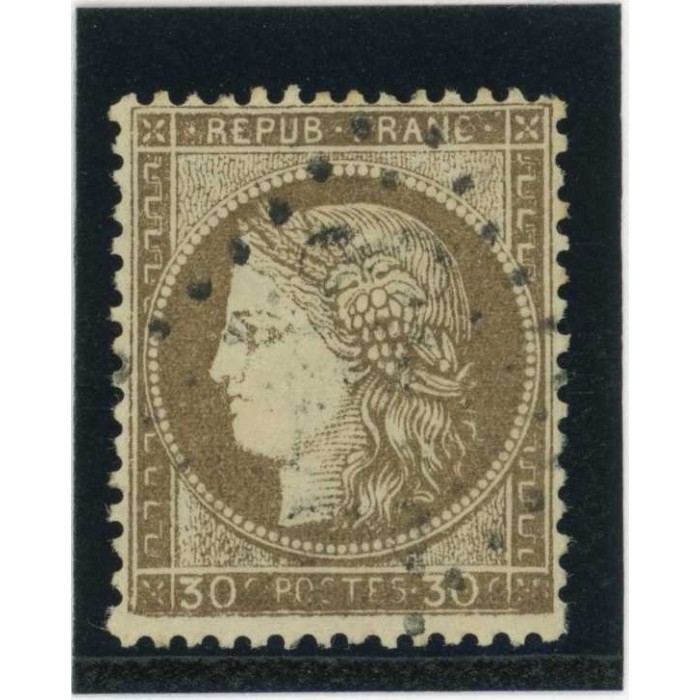 YT 56 - Variété : Maculage bas - Cote 60 Euros
