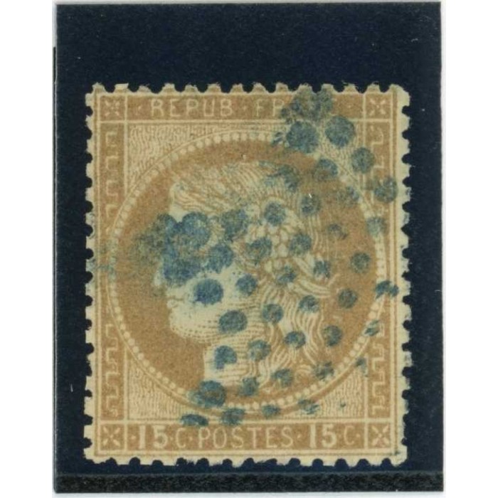 YT 55 - Etoile bleu - Cote 90 Euros