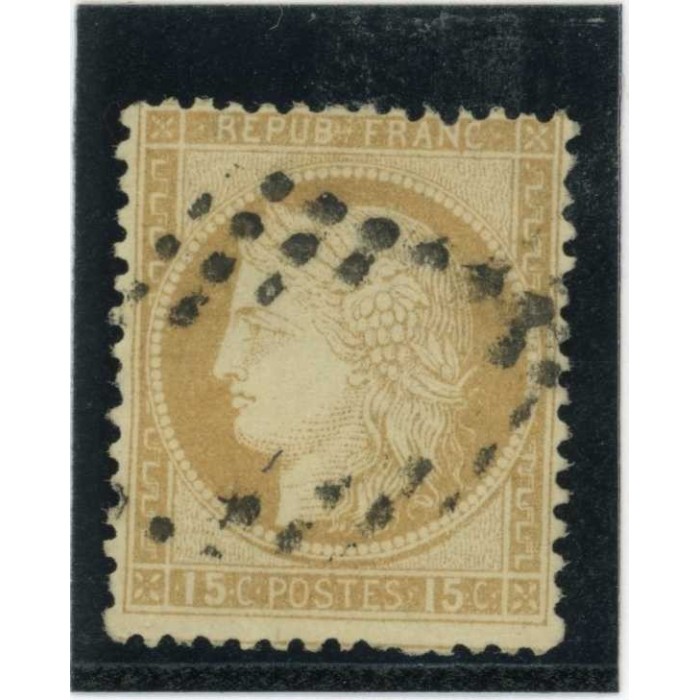 YT 55 - Losange evidé - Cote 60 Euros