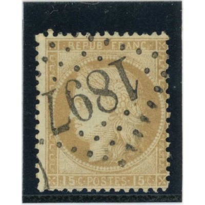 YT 55 - GC 1897 - Juillac - Corrèze (18) - Cote 10 Euros
