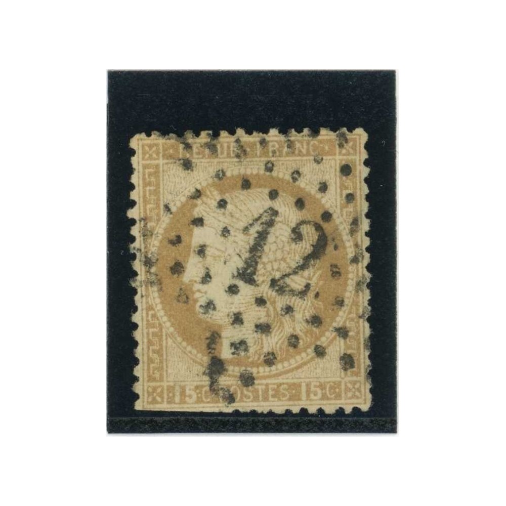 YT 55 - Etoile 12 - Cote 6 Euros