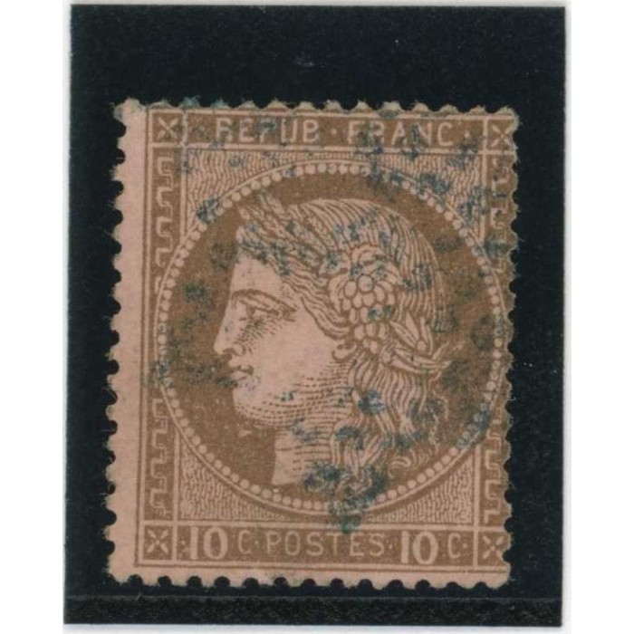 YT 54 - Etoile bleu - Cote 100 Euros