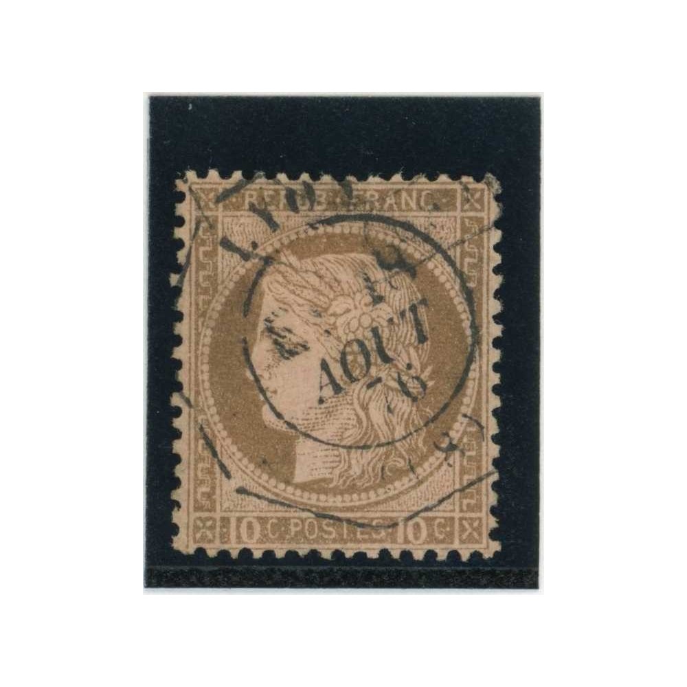 YT 54 - Cachet octogonal Lyon - Cote 35 Euros