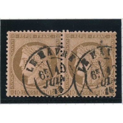 YT 54 - CaD le Havre du 10 Juin 76 - Paire - Cote 35 Euros