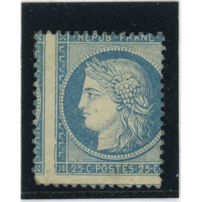 YT 60A -  Neuf x - Variété : A Cheval - Cote 612 Euros
